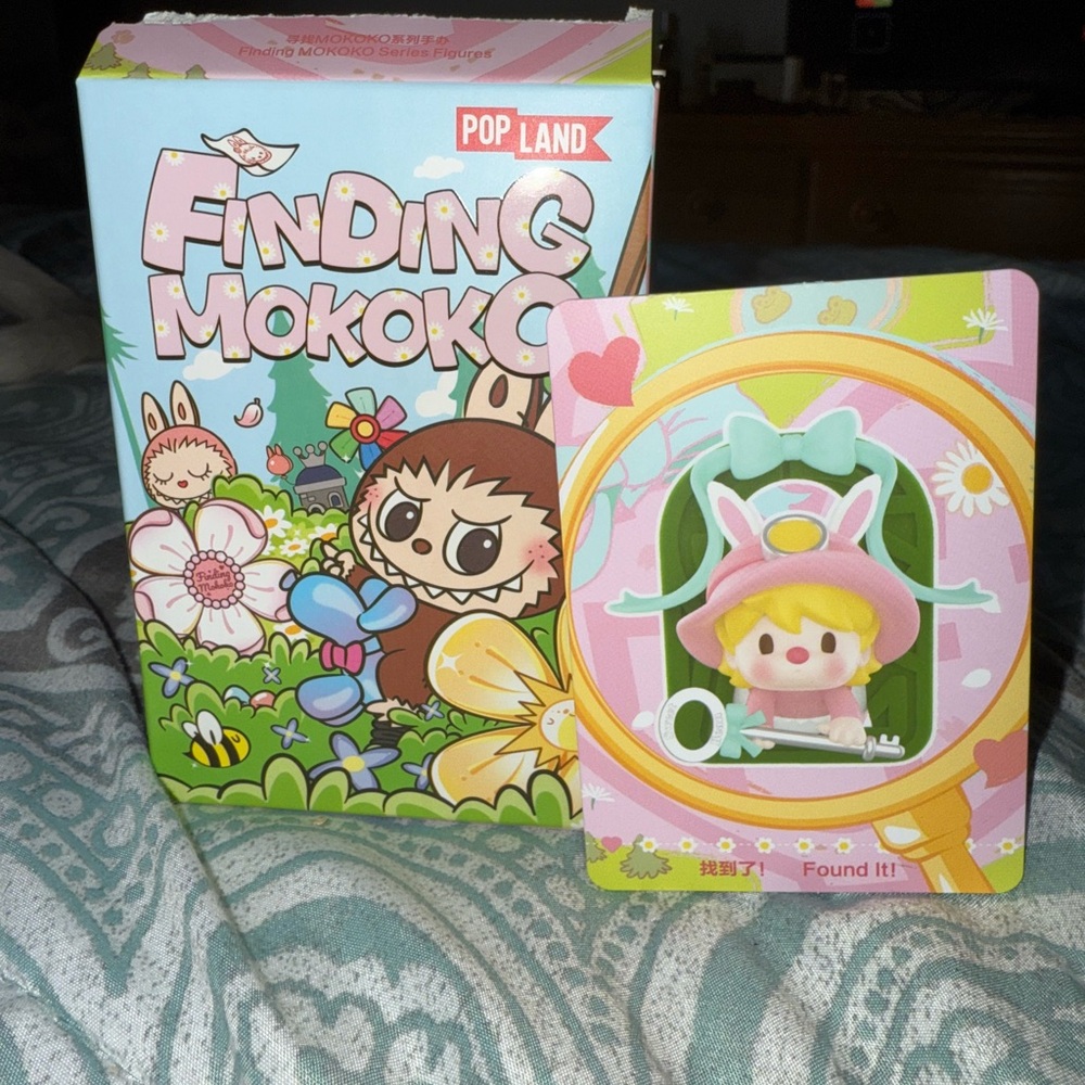 POP MART X POP LAND Finding Mokoko Series Figures (Sweet Bean)